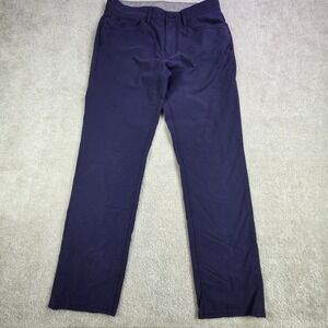 Vineyard Vines OTG 5 Pocket Performance‎ Pant Navy Blue Men's Size 32x28